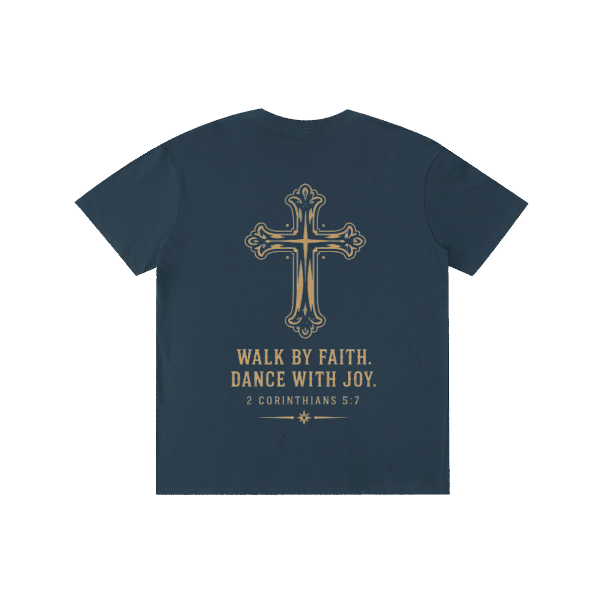 Dance w Joy cotton gold