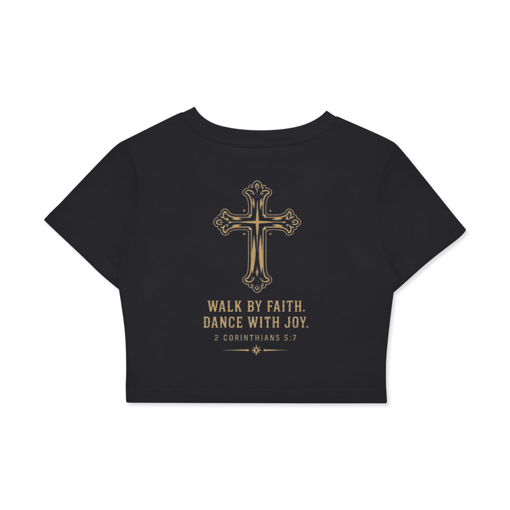Dance with Joy Gold Crop