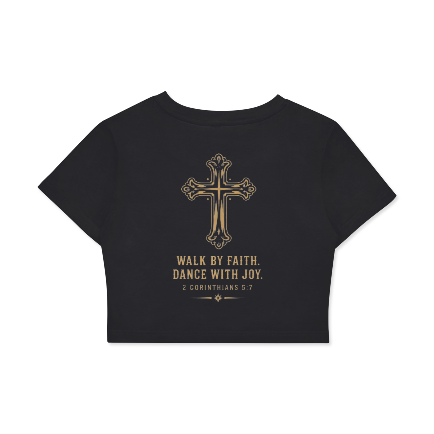 Dance with Joy Gold Crop