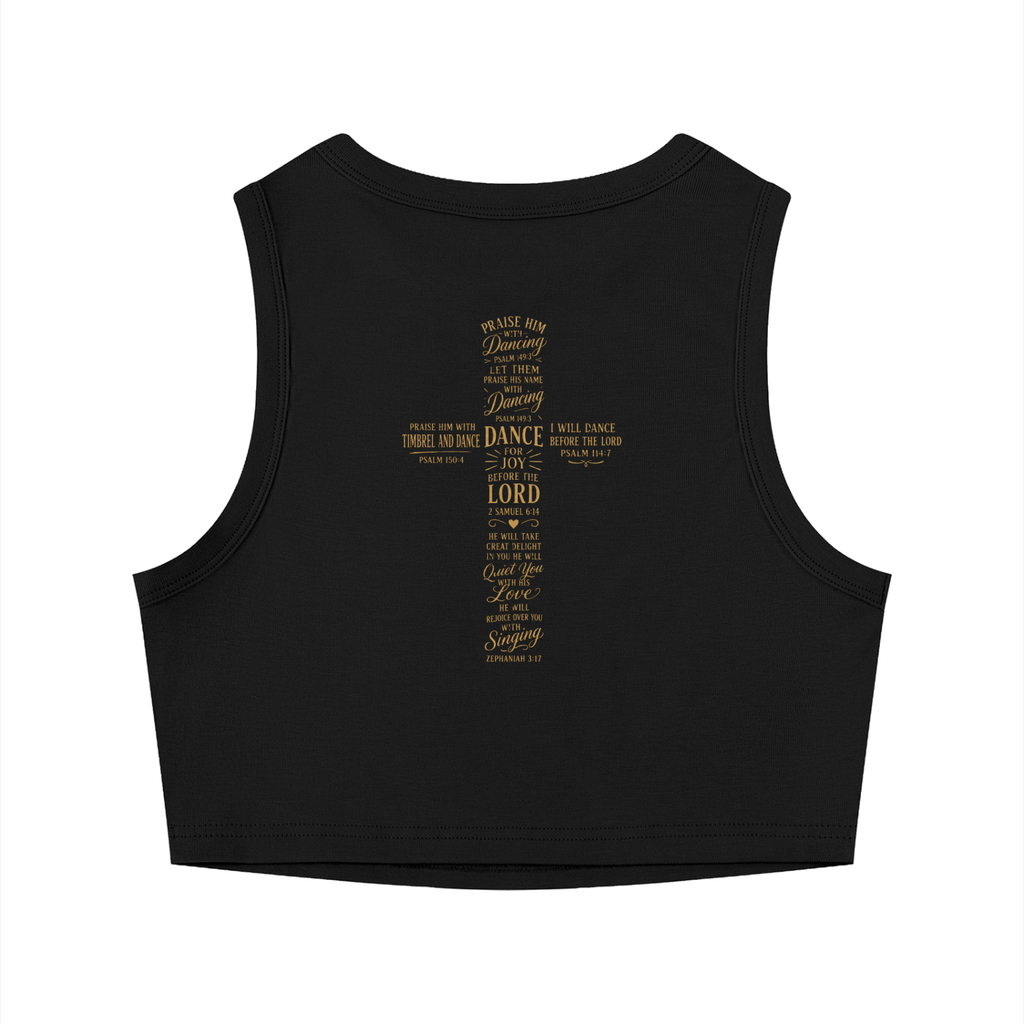 Women's Tight Crewneck Crop Tank Top