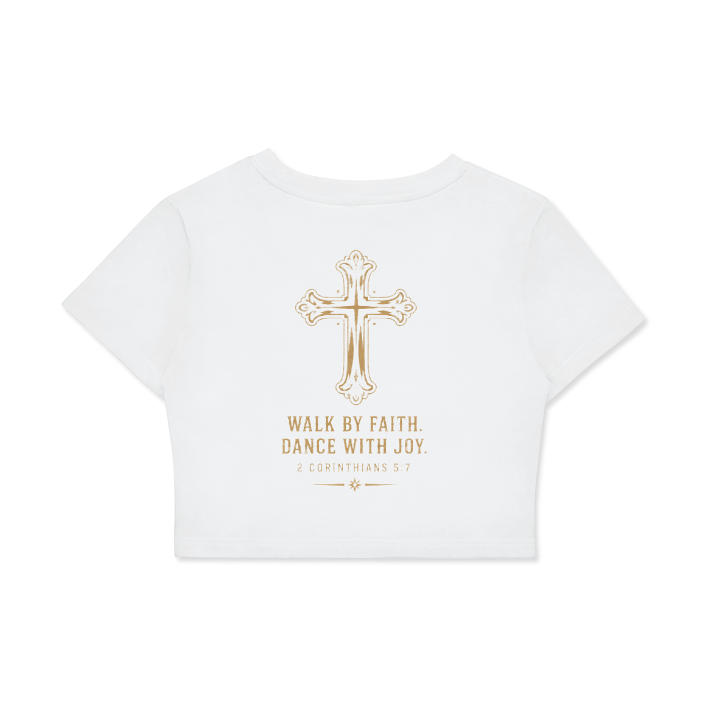 Dance with Joy Gold Crop