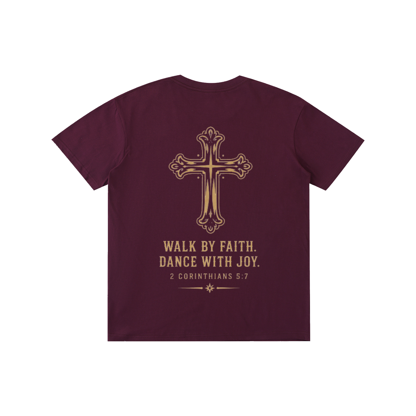 Dance w Joy cotton gold