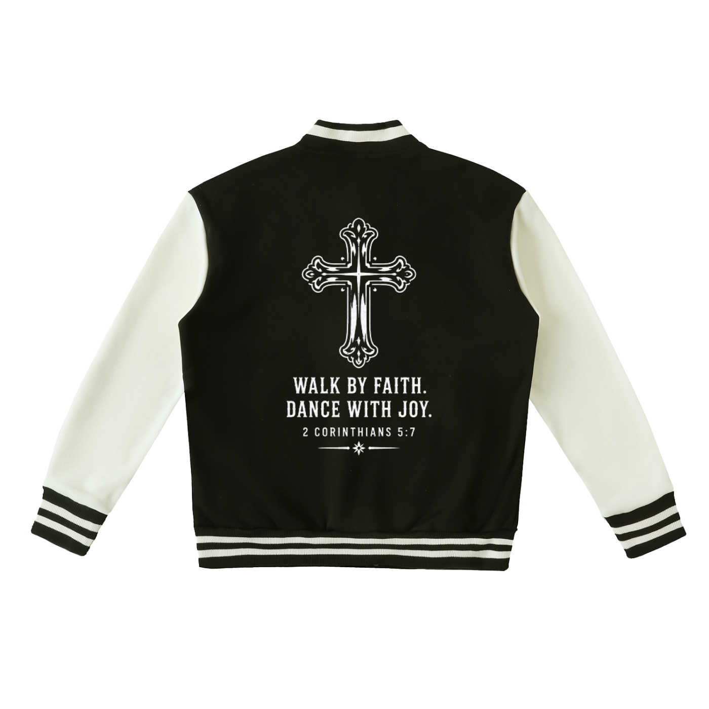 Dance with Joy  Fleeced Varsity Jacket