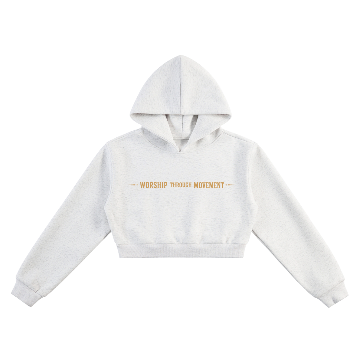Essential Cropped Hoodie