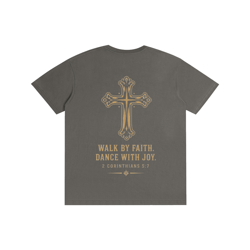 Dance w Joy cotton gold