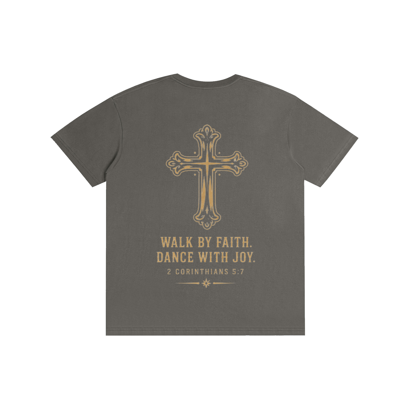 Dance w Joy cotton gold
