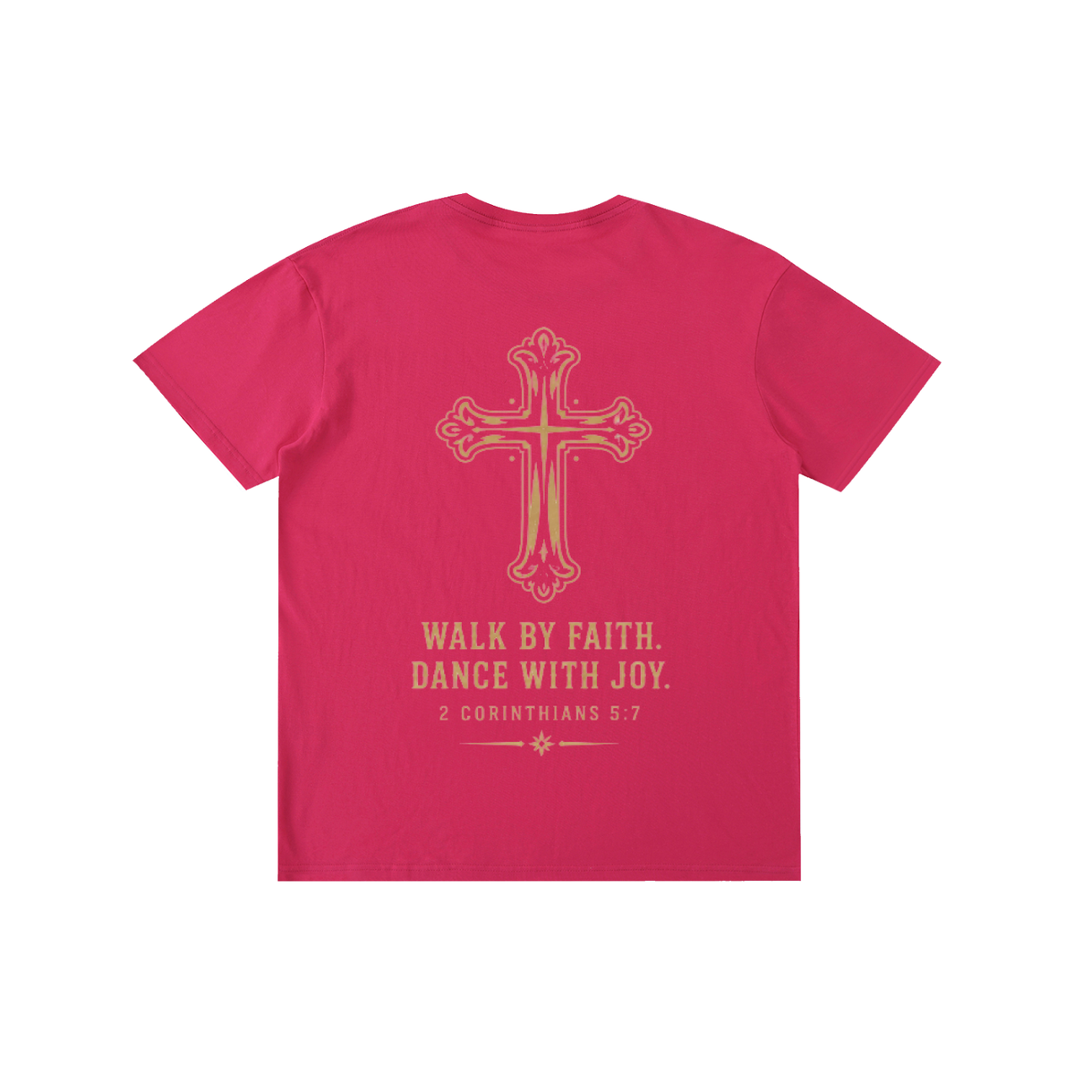 Dance w Joy cotton gold