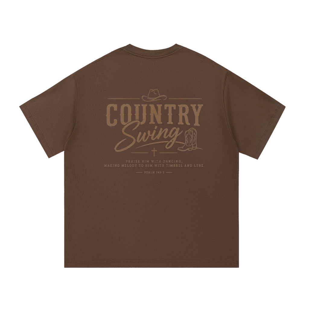 Country Swing Essential Cotton T-Shirt