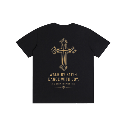 Dance w Joy cotton gold