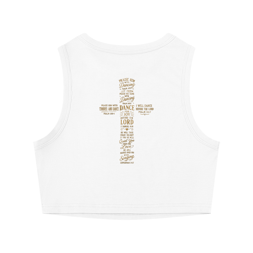 Women's Tight Crewneck Crop Tank Top