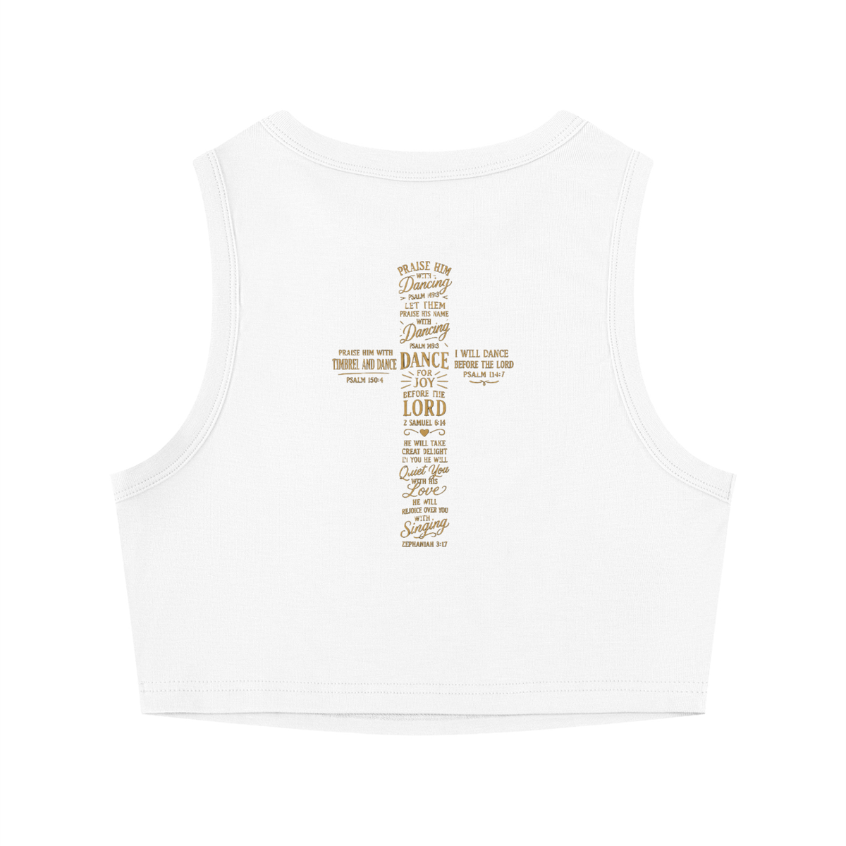 Women's Tight Crewneck Crop Tank Top