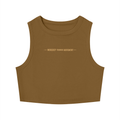 Women's Tight Crewneck Crop Tank Top